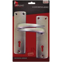 Mortice Lockset Sabs 2L - Silver