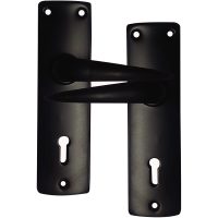 Mortice Lockset Sabs 2L - Matt Black