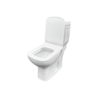 Square Toilet Suite (Pan, Cistern, Mechanism)