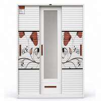 3 Slidiing Door Steel Wardrobe - Eiffel