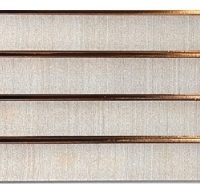 Concave Ps Wallpanel-Tan+Walnut- 100mm*8mm*2.4M