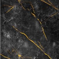 Uv Wallpanel 1220*2440*2.5mm-High Gloss Black/Gold