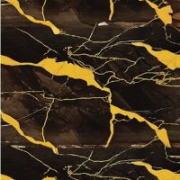 Uv Marble Peel & Stick Rolls-Blk/Gld 1.2M*2.8M*2.3