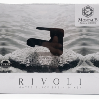 Montale Basin Mixer Matte Black - Rivoli
