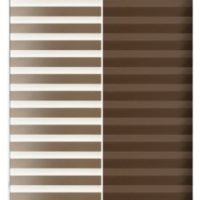 Zebra Blinds 25mm 2.2M(H) X 2.4M(W)-Brown